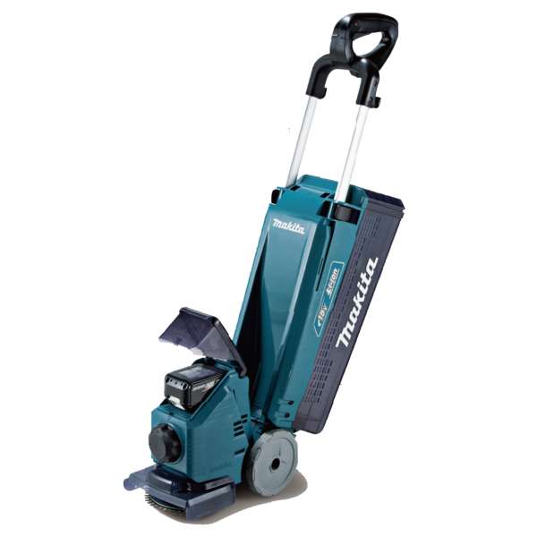 Makita 牧田 DLM160Z 18V 充電小型剪草機淨機正面斜角產品圖
