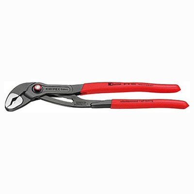 KNIPEX 87 21 300 Cobra 尖咀快速調教水泵鉗(正面)