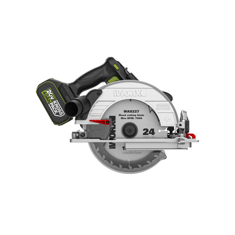 WORX WU538H.9 20V 185mm 無刷 電圓鋸
