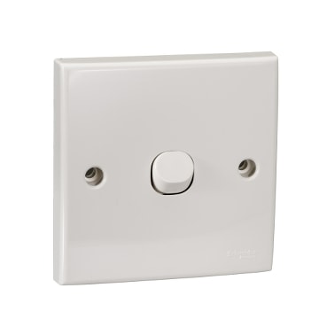 Schneider Electric S-Classic E31/1/2AR WE 16AX 單位單控開關掣正面