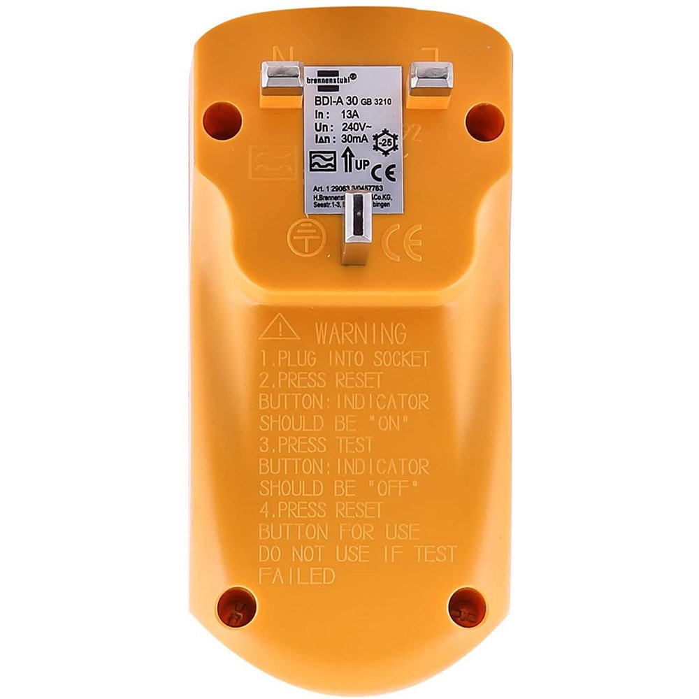百能蘇 BDI-A 30 GB 13A漏電斷路保護器(背面)