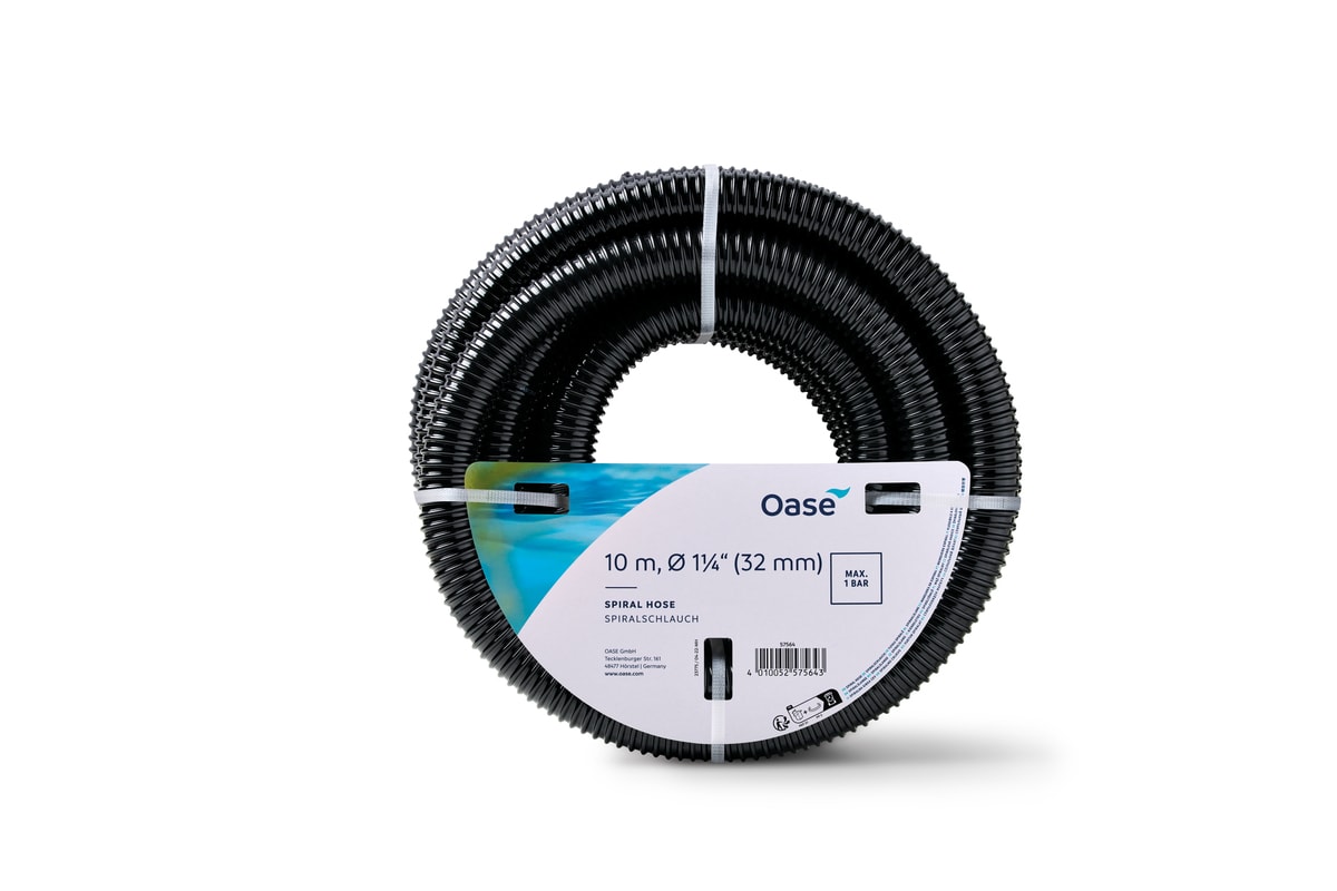 OASE 57564 1 1/4" 10 m 黑色 螺旋軟管