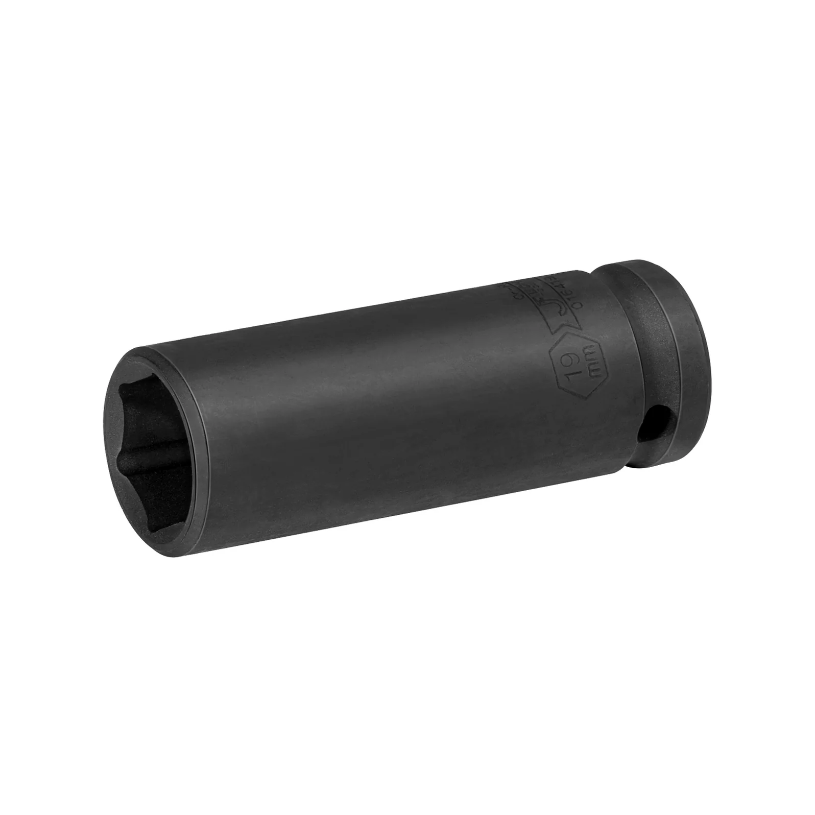 JETECH FK1/2-D19 1/2" 加長黑風六角套筒(卜士) 19mm