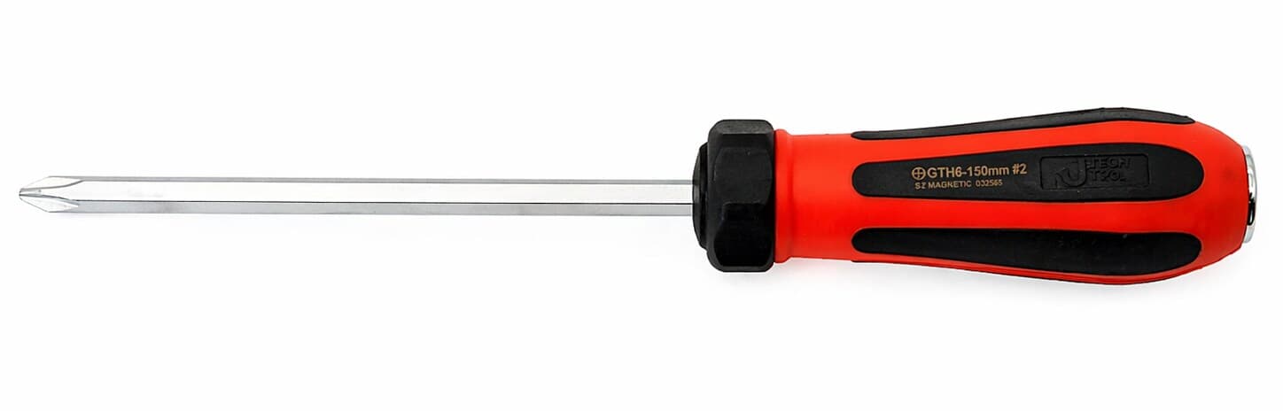 JETECH GTH6 通頭撞批 6"x#2 十字 (6mm粗)
