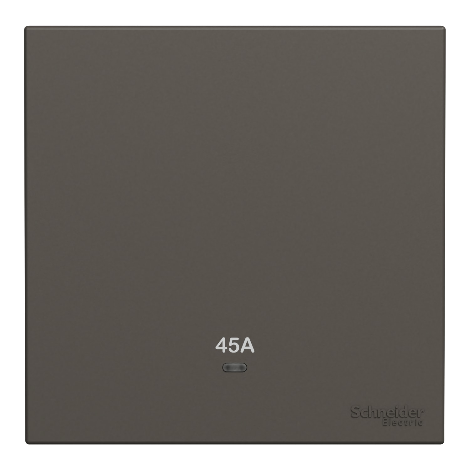 Schneider 施耐德 AvatarOn C 奐然 45A 單位雙極開關掣連LED指示燈(石墨灰)
