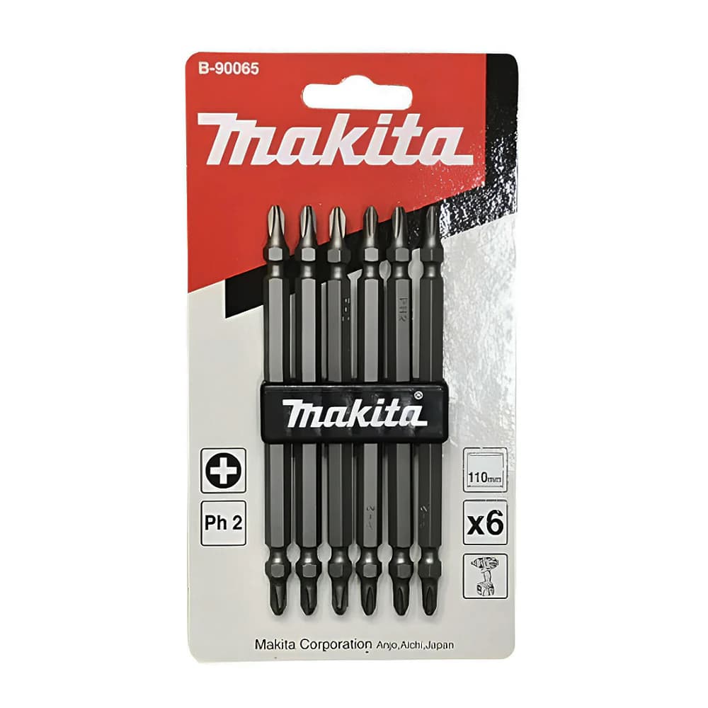 Makita 牧田 B-90065 纖巧形錐頭110MM(6支裝)
