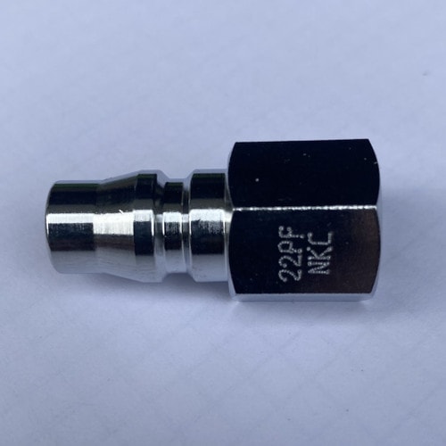 NKC Y-23SF 一觸式快速風喉喼輪 母內牙 3/8"(正面)