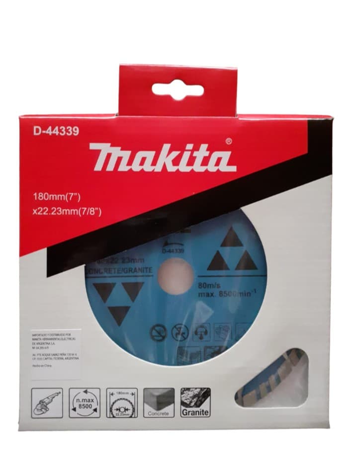 Makita 牧田 D-44339 金鋼石鋸片180X2.6X22.23MM