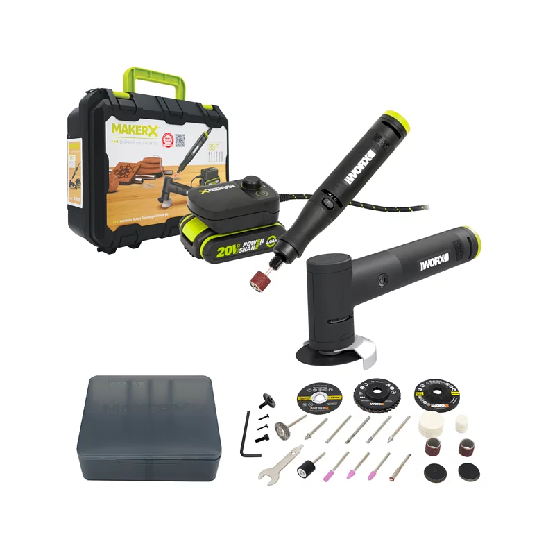 WORX WU951 20V MX 電磨筆 角磨機 電動工具套裝