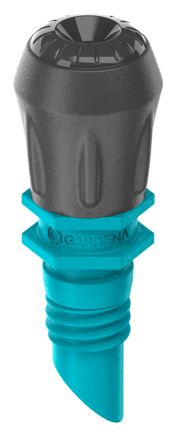德國 GARDENA 13323-20 Micro-Drip-System 微霧噴嘴 5件裝白底產品圖