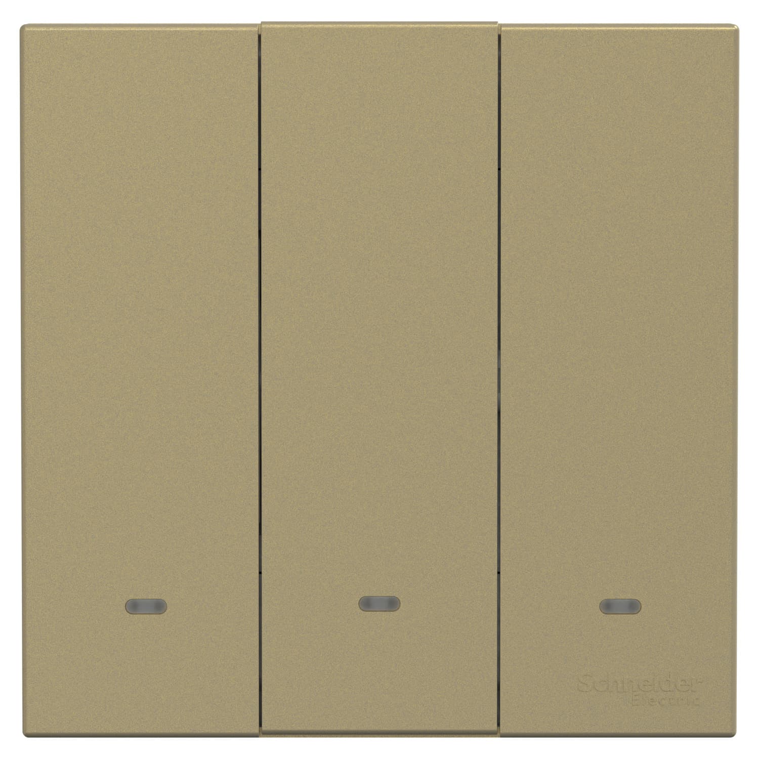 Schneider 施耐德電氣 AvatarOn C 奐然 10A 三位復位掣 E8733PRF_WG(沉醉金)香港行貨