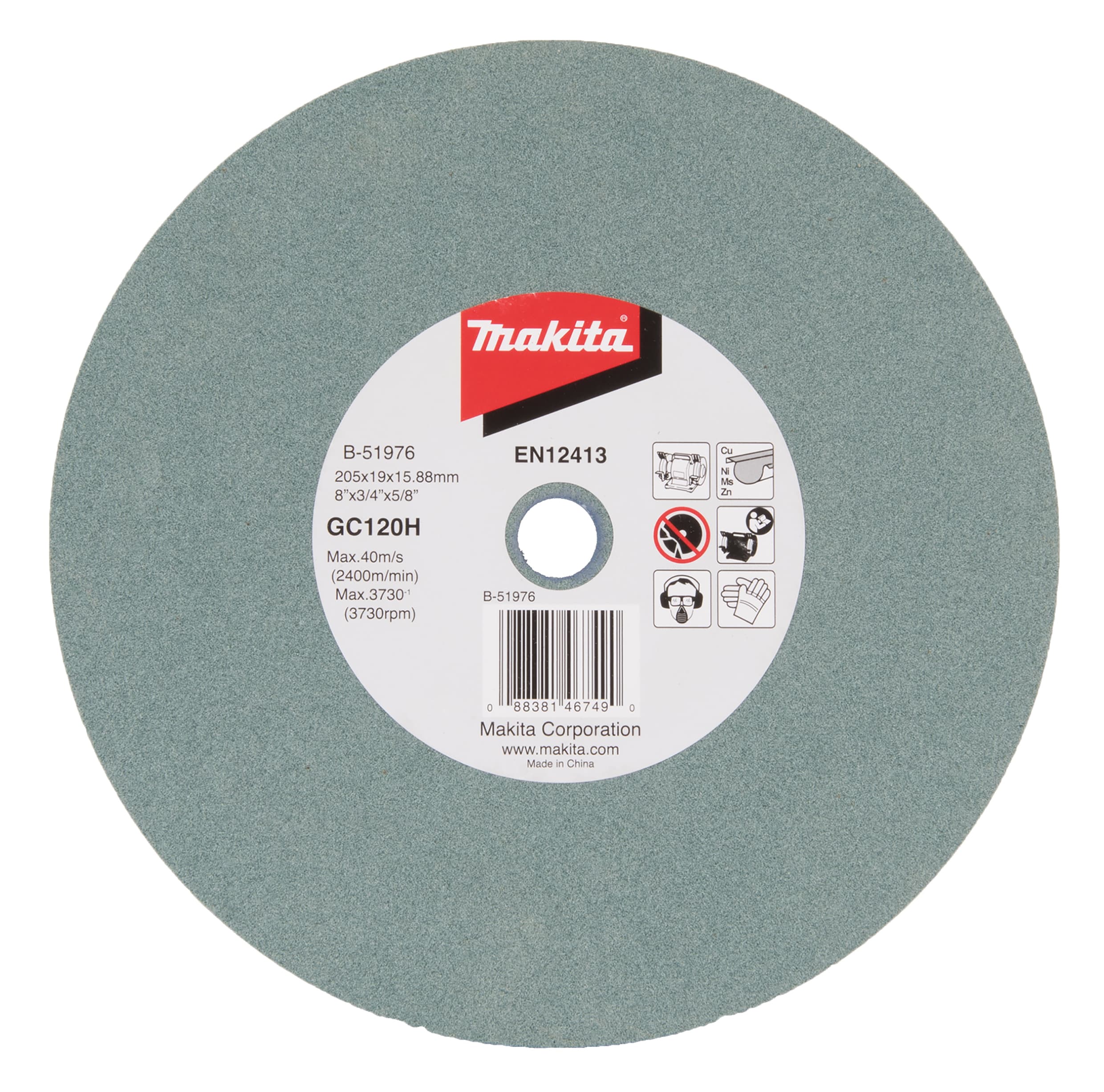 Makita 牧田 B-51976 磨輪205(GC120) - GB801