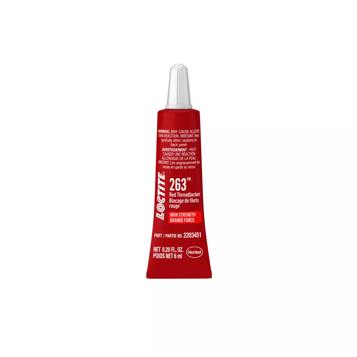 樂泰 LOCTITE 263 螺絲固定膠(正面)