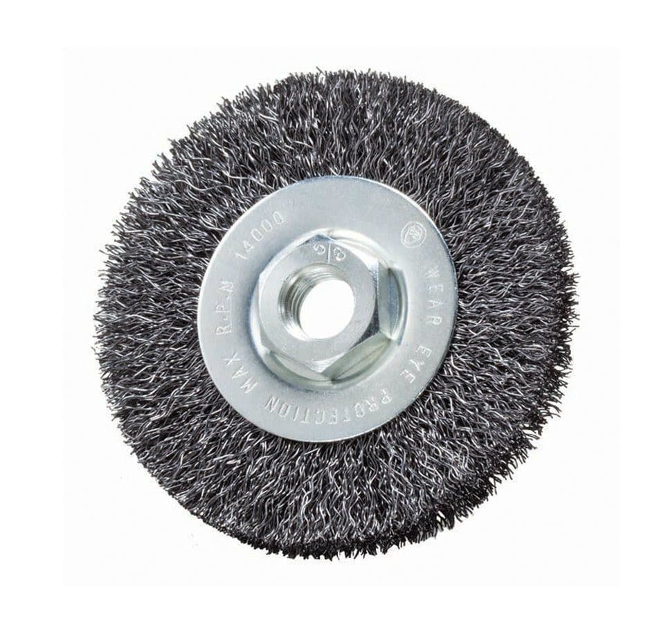 KULLEN KULWH403 4"x3/8"x1/2" 有孔平面鋼絲轆