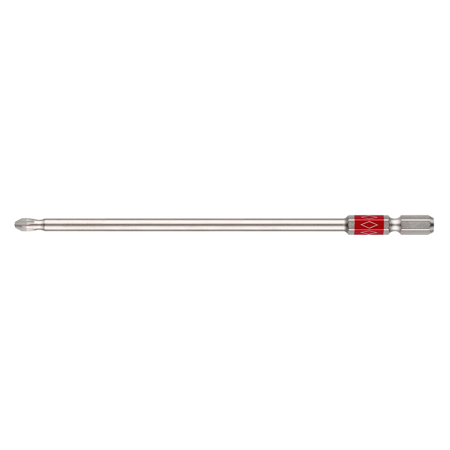Diamond Coated Single-End Screwdriver Bit #2 x 150mm