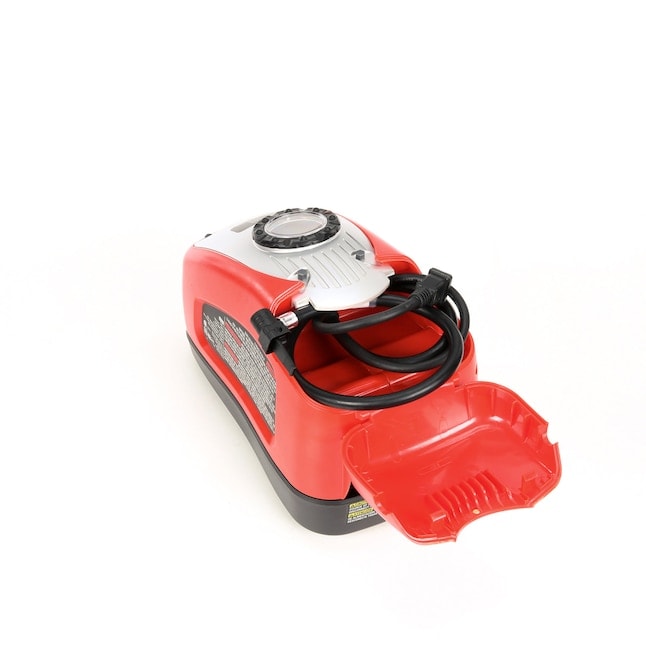 BLACK & DECKER ASI300 打氣泵(細節,儲物格開啟)