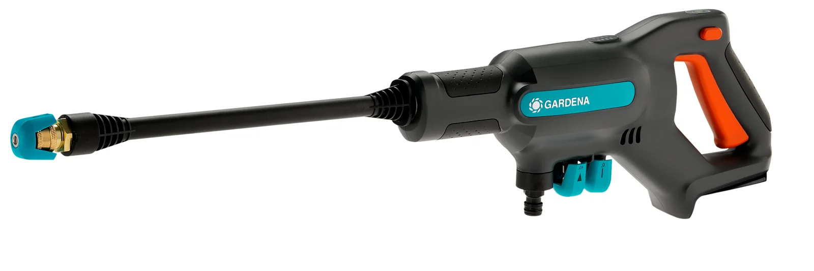 德國 GARDENA 14800-56 AquaClean 24/18V P4A 電池式中壓清洗機(淨機)白底產品圖