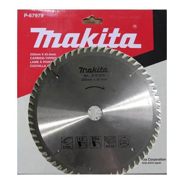 Makita P-67979 硬質合金鋸片包裝(正面)