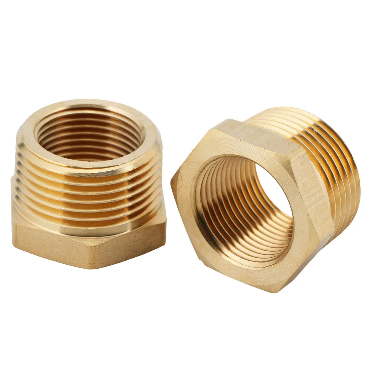 FLAG FLAAD16 銅製轉向駁頭 1" 外牙 x 3/4" 內牙(斜側面)