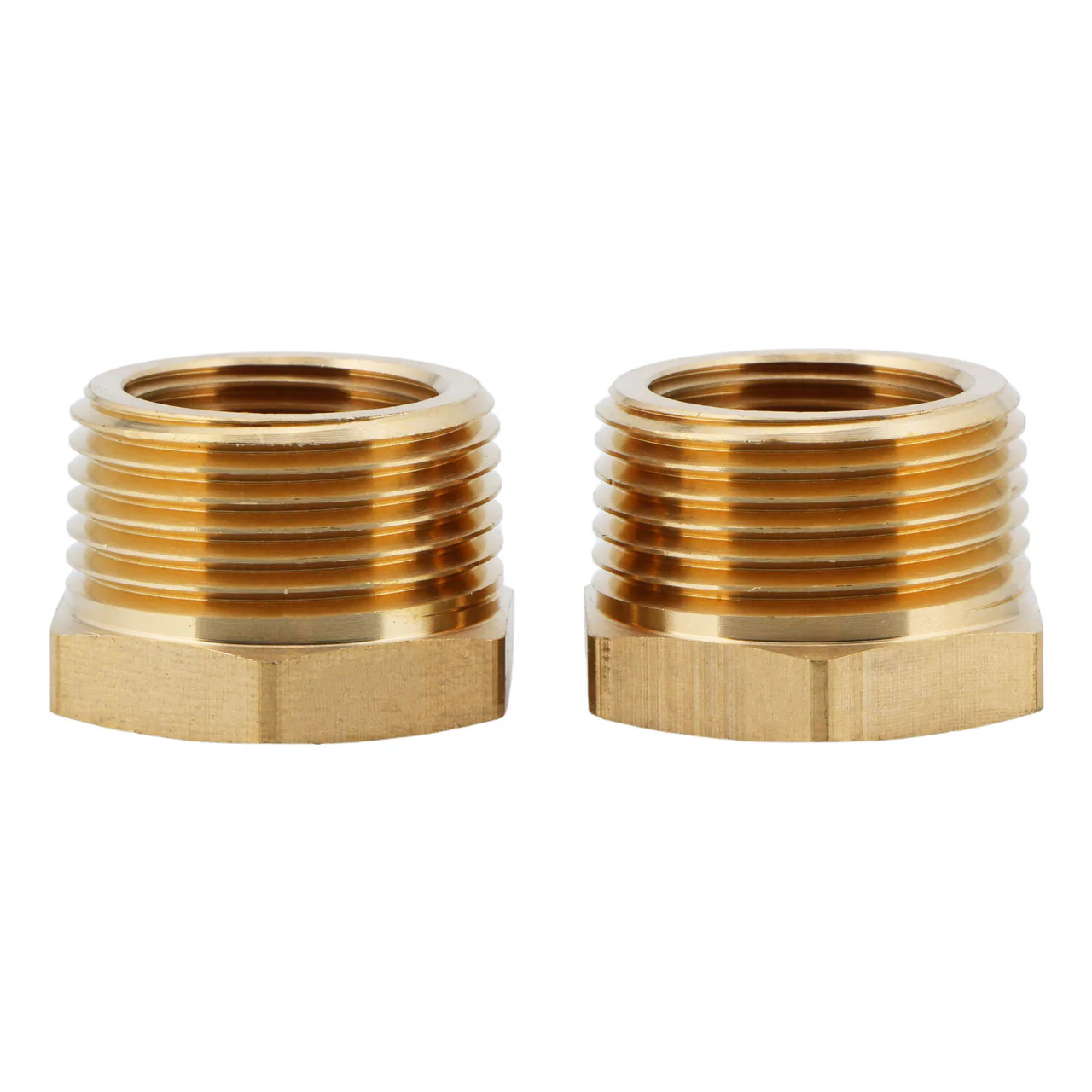 FLAG FLAAD16 銅製轉向駁頭 1" 外牙 x 3/4" 內牙(正面)