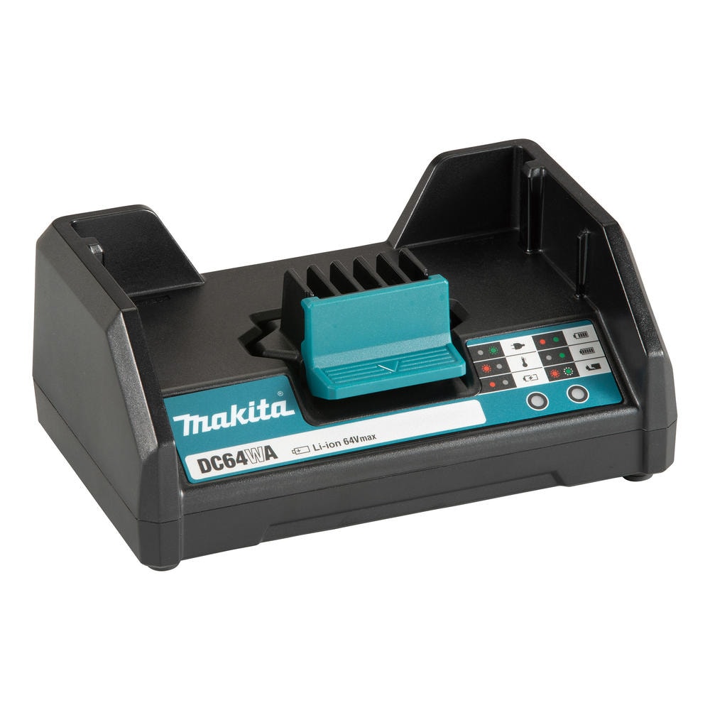 Makita DC64WA 充電器(四分之三側面)