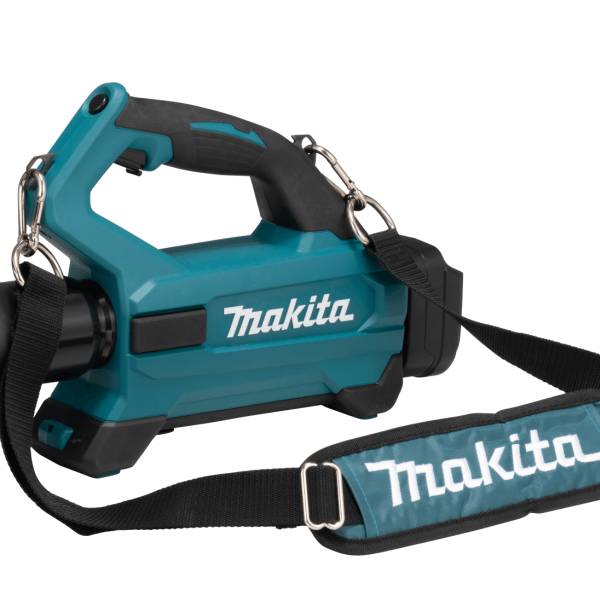 Makita DTC104ZK 電纜剪斷機機身另一角度,顯示提把、吊環及肩帶