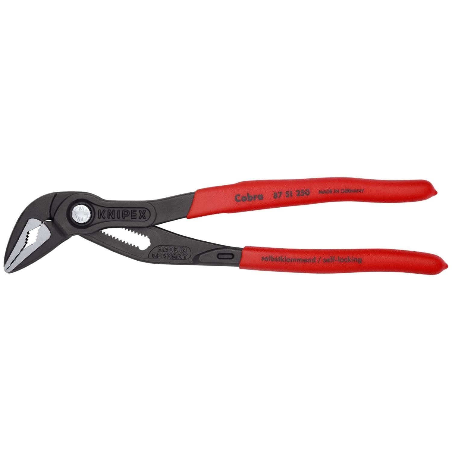 KNIPEX Cobra 87 51 250 水泵鉗(四分之三側面)