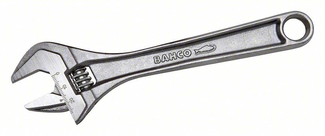 BAHCO 活動扳手 10" (開口30mm)