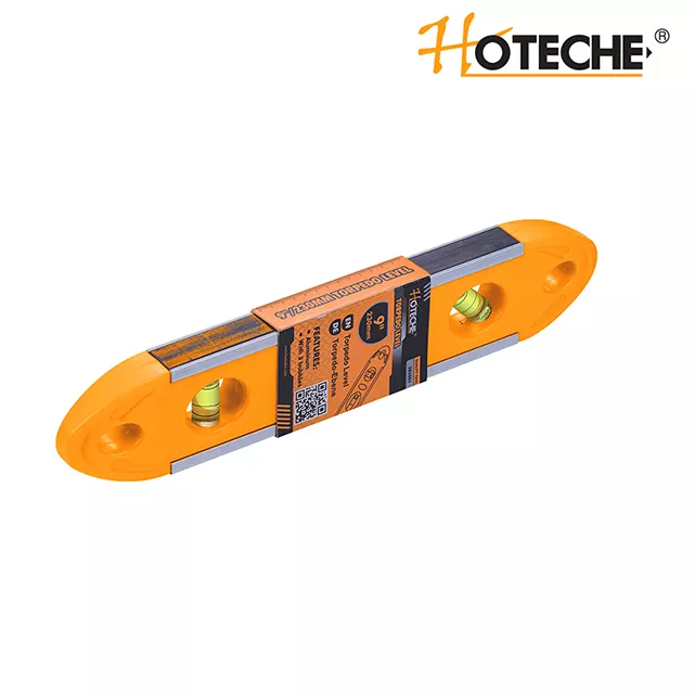 HOTECHE 283503 9吋迷你魚雷式水平尺(三側面)