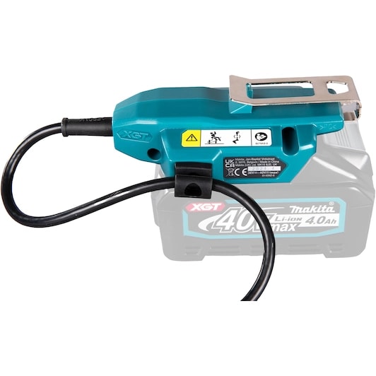 Makita 1914H3-6 電池適配器(背面,附電池示意)