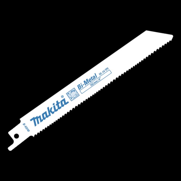 Makita B-43240 往復鋸片 Bi-Metal 152mm 10-14TPI(三側面)