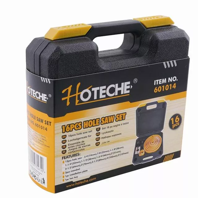 HOTECHE 601014 16件裝木工呤梳套裝(包裝盒)