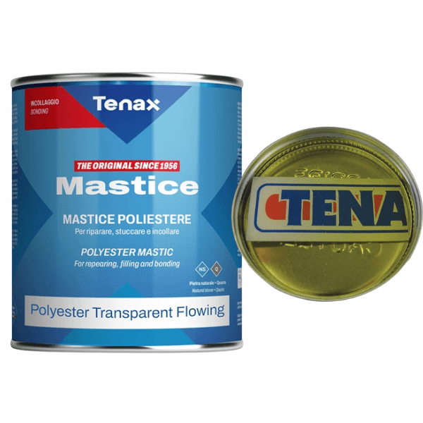 TENAX TEN14708T 雲石膠 透明 1L(側面及頂蓋)