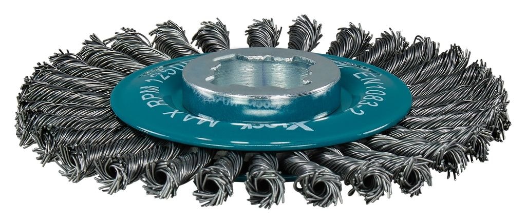 牧田 D-73411 115MM X-LOCK繩結鋼絲刷(三側面)