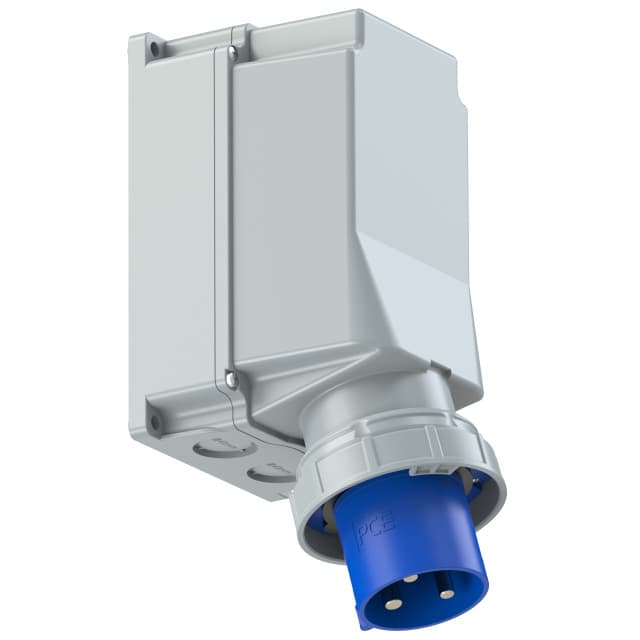 PCE 工業防水直入牆盤面插座 125A 220V 3針 IP67