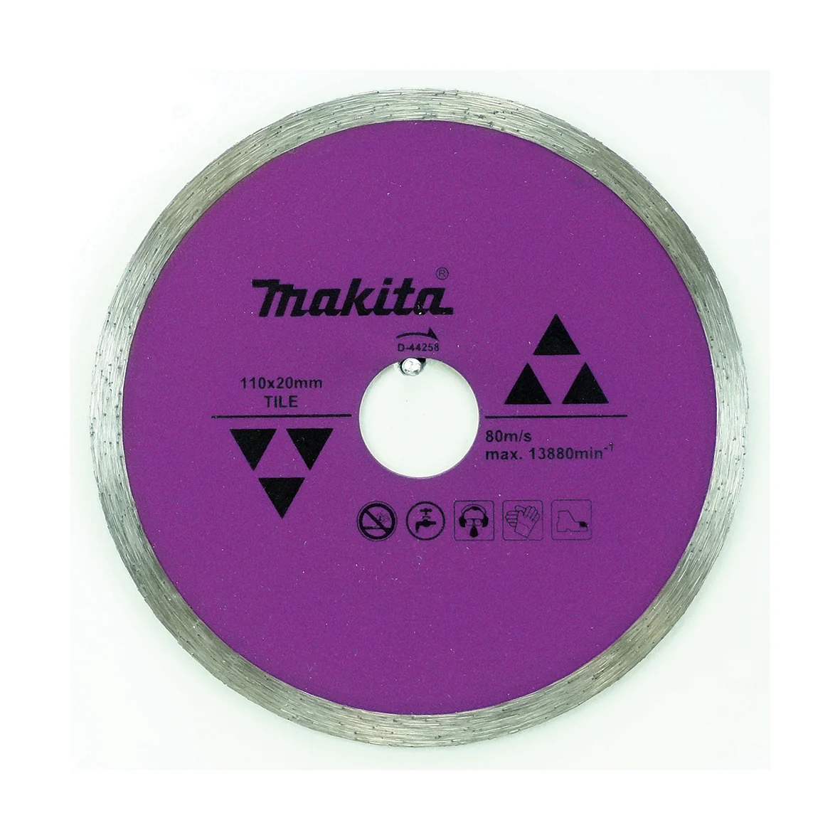 Makita D-44258 金鋼石鋸片110x20mm(正面)