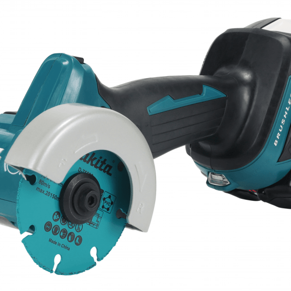Makita 牧田 DMC300Z 76mm 切割片及護罩部位特寫