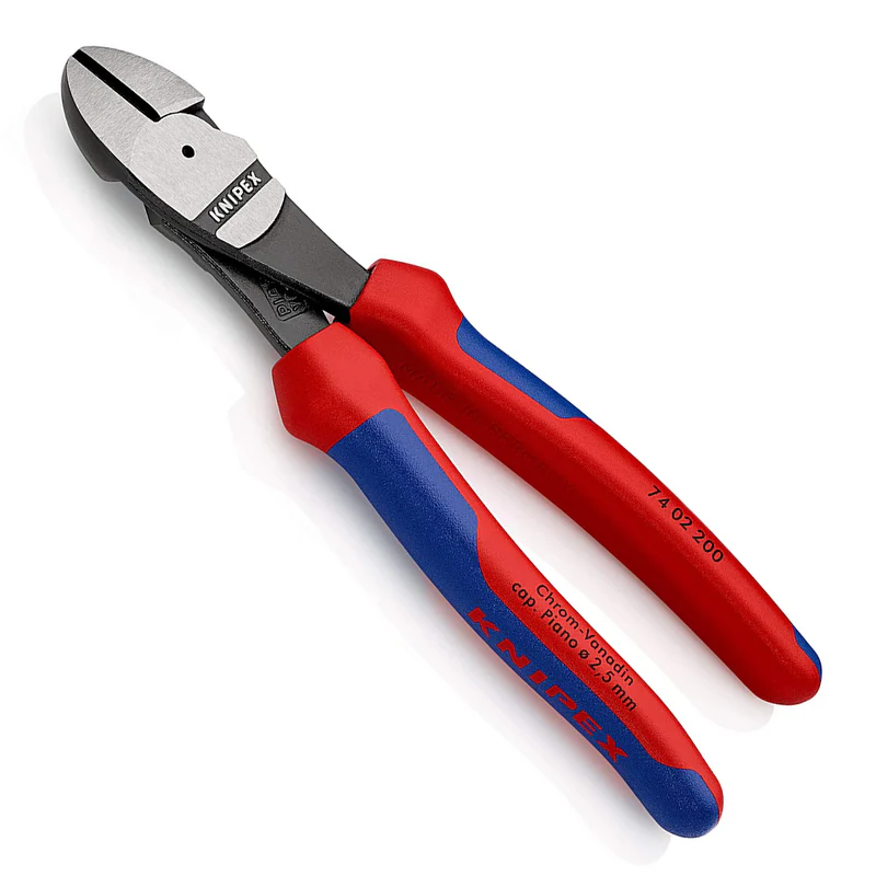 KNIPEX 74 02 200 省力斜咀鉗(斜角)