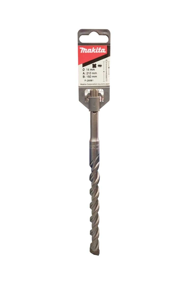 Makita 牧田 P-29561 四坑錘鑽頭 14X210MM