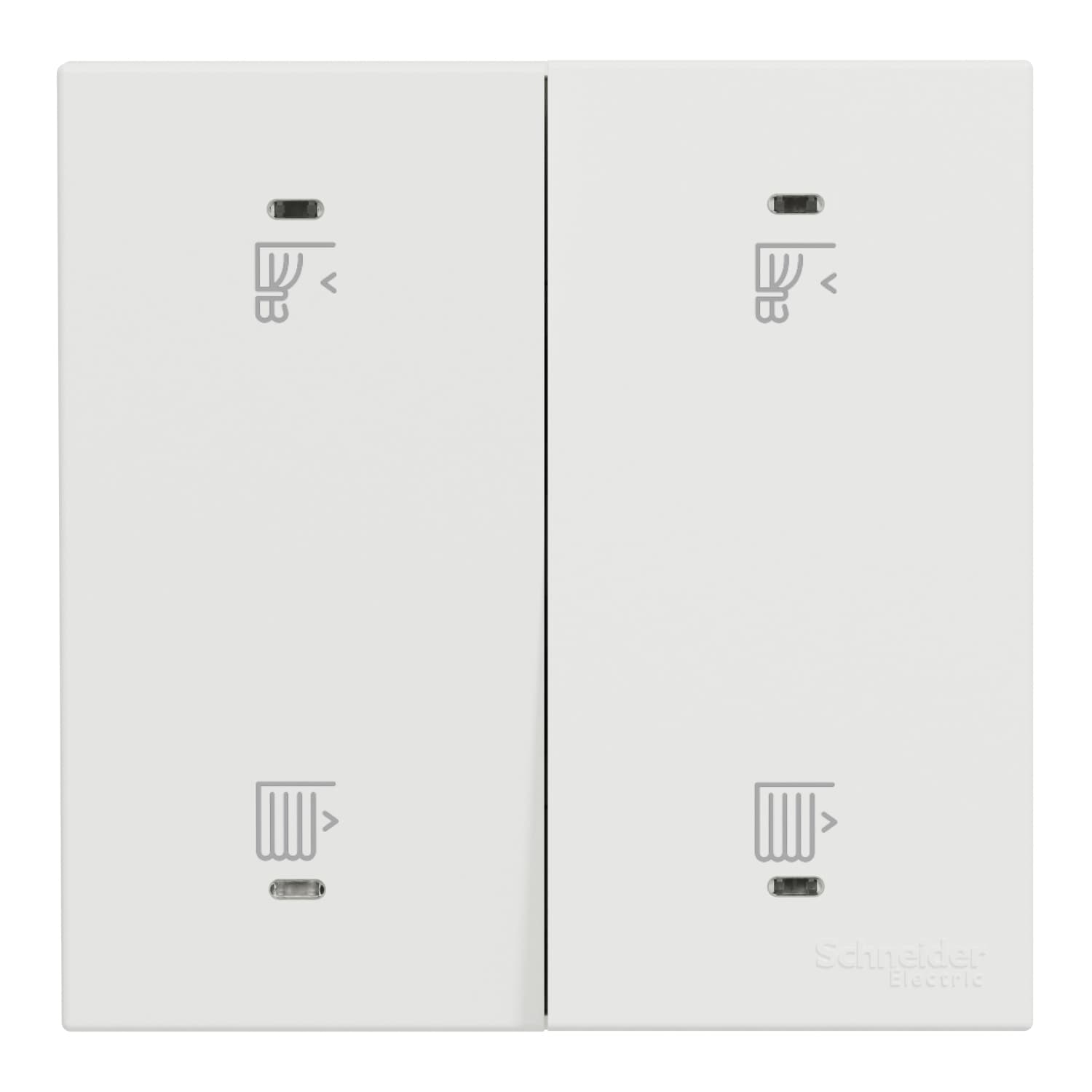 Schneider 施耐德電氣 AvatarOn C 奐然 10A 兩位機械窗簾掣 E8732CF_WE(搪瓷白)香港行貨