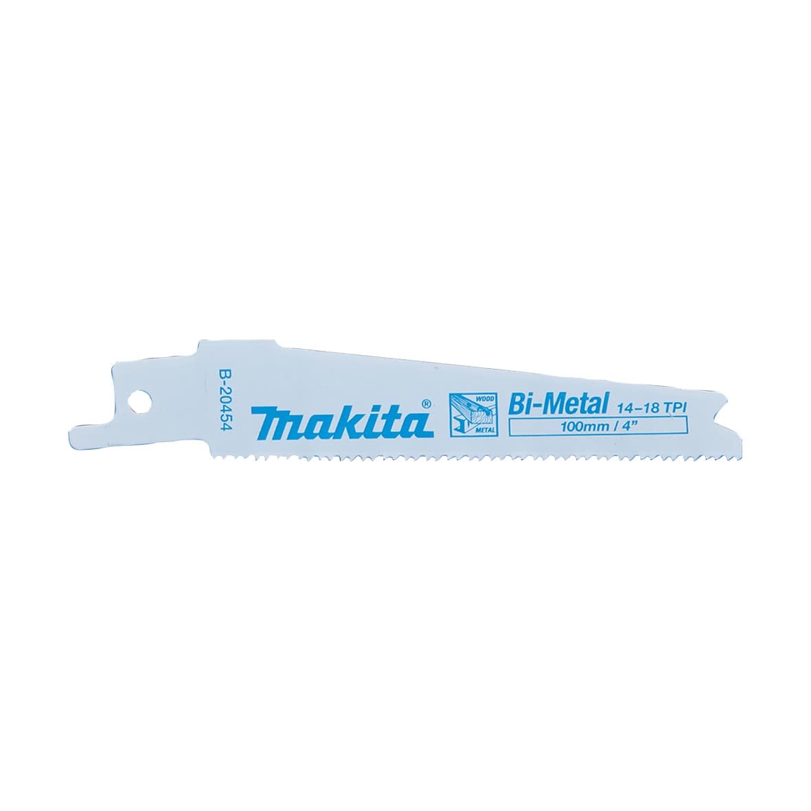 Makita 牧田 B-20454 往復鋸片 100MM 14-18 TPI (5片)