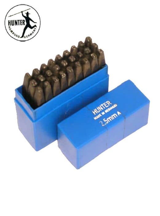 HUNTER HUNLPR25 鋼字鑿(英文字 A-Z) 反體 2.5mm