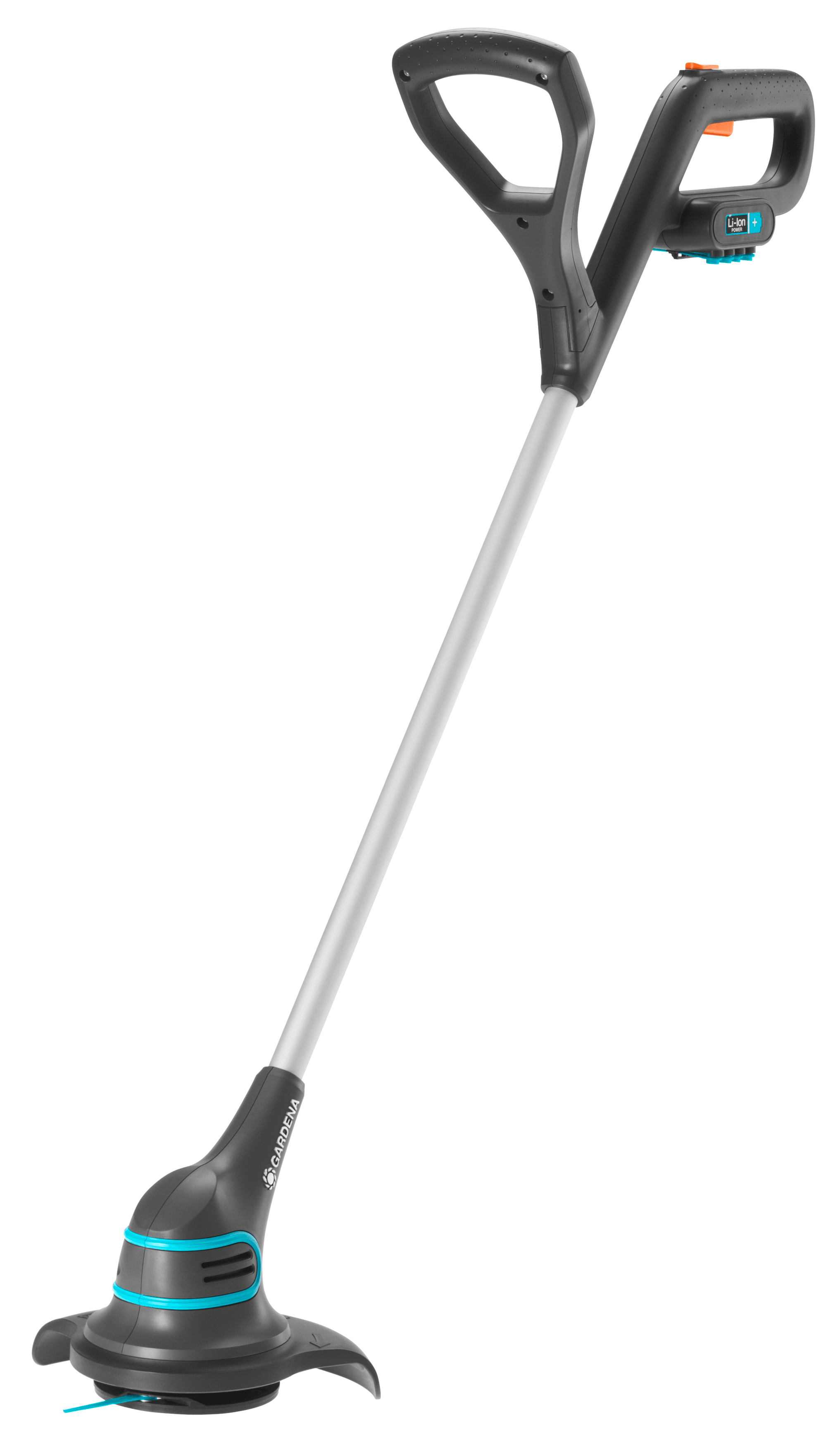 德國 GARDENA 9822-20 SmallCut Li-23R 14.4V 充電式草邊修剪機(連充電器)白底產品圖