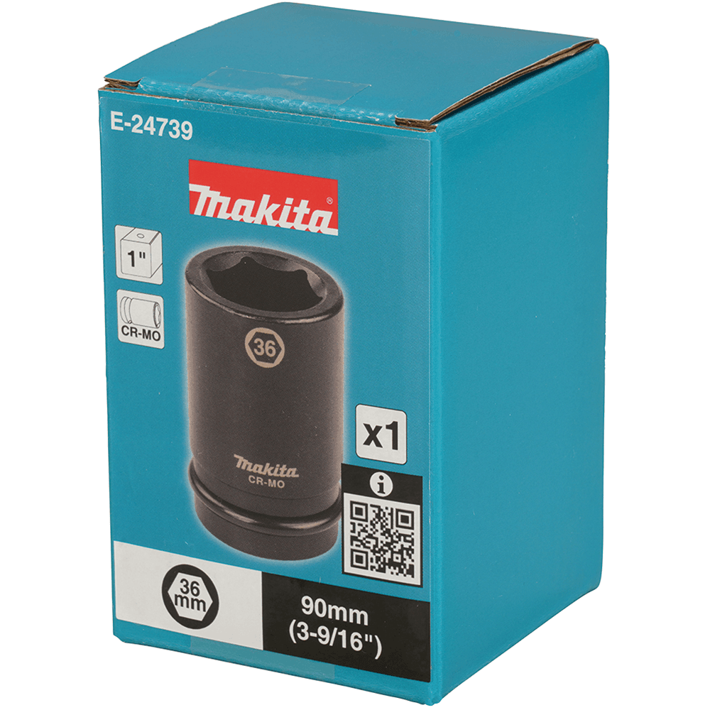 Makita E-24739 36mm 車輪衝擊套筒包裝盒正面