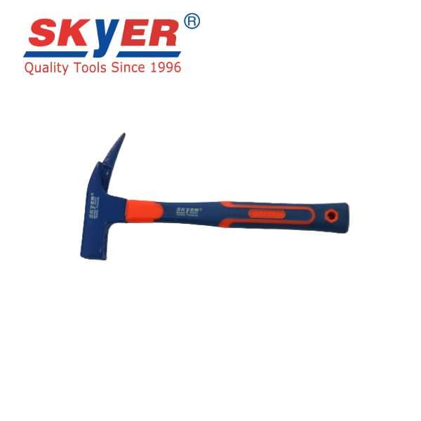 SKYER 藍橙纖維柄木工鎚 400g