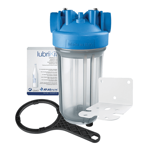 10" Transparent Housing Water Filter Set