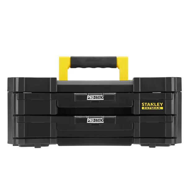 STANLEY FMST1-71969 FATMAX 7.8L雙抽屜工具手提箱(正面)