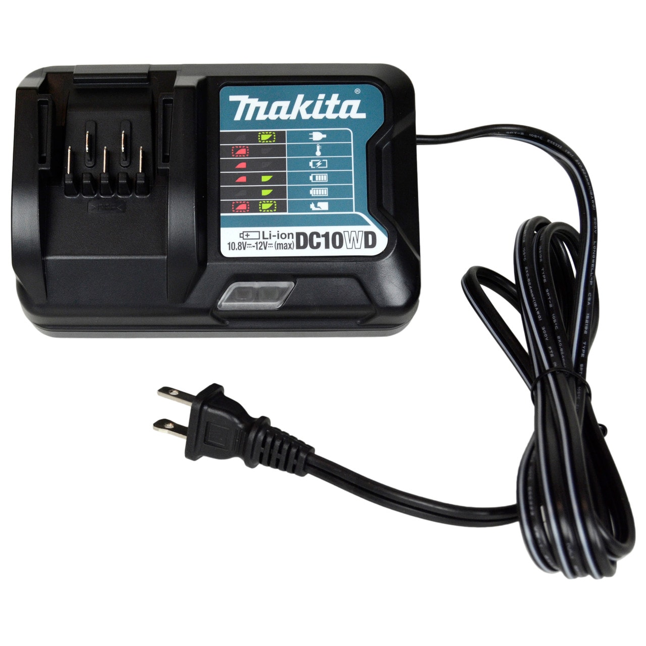 牧田 DC10WD 10.8V-12V 鋰電池充電器(正面)