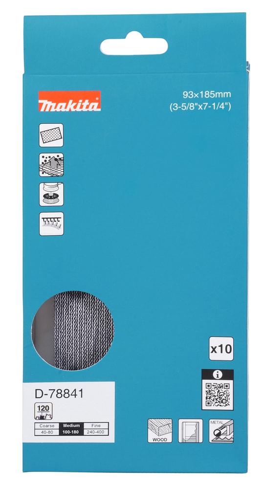 Makita D-78841 網砂紙 包裝(正面)