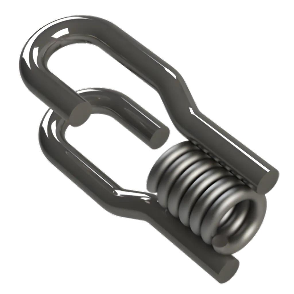 RUBICON RUBRH6 10"加硬紮鐵鈎 (6mm) 黑色(三側面)